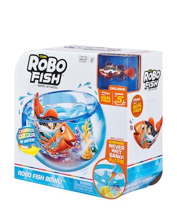 Robo Alive: Robo Fish Robotic Swimming Pets Fish Bowl Playset
