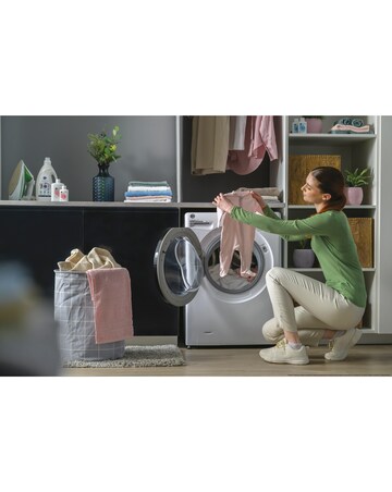 Hoover H-WASH 350 H3WPS4146TAMB-80, 14kg, Washing Machine - White