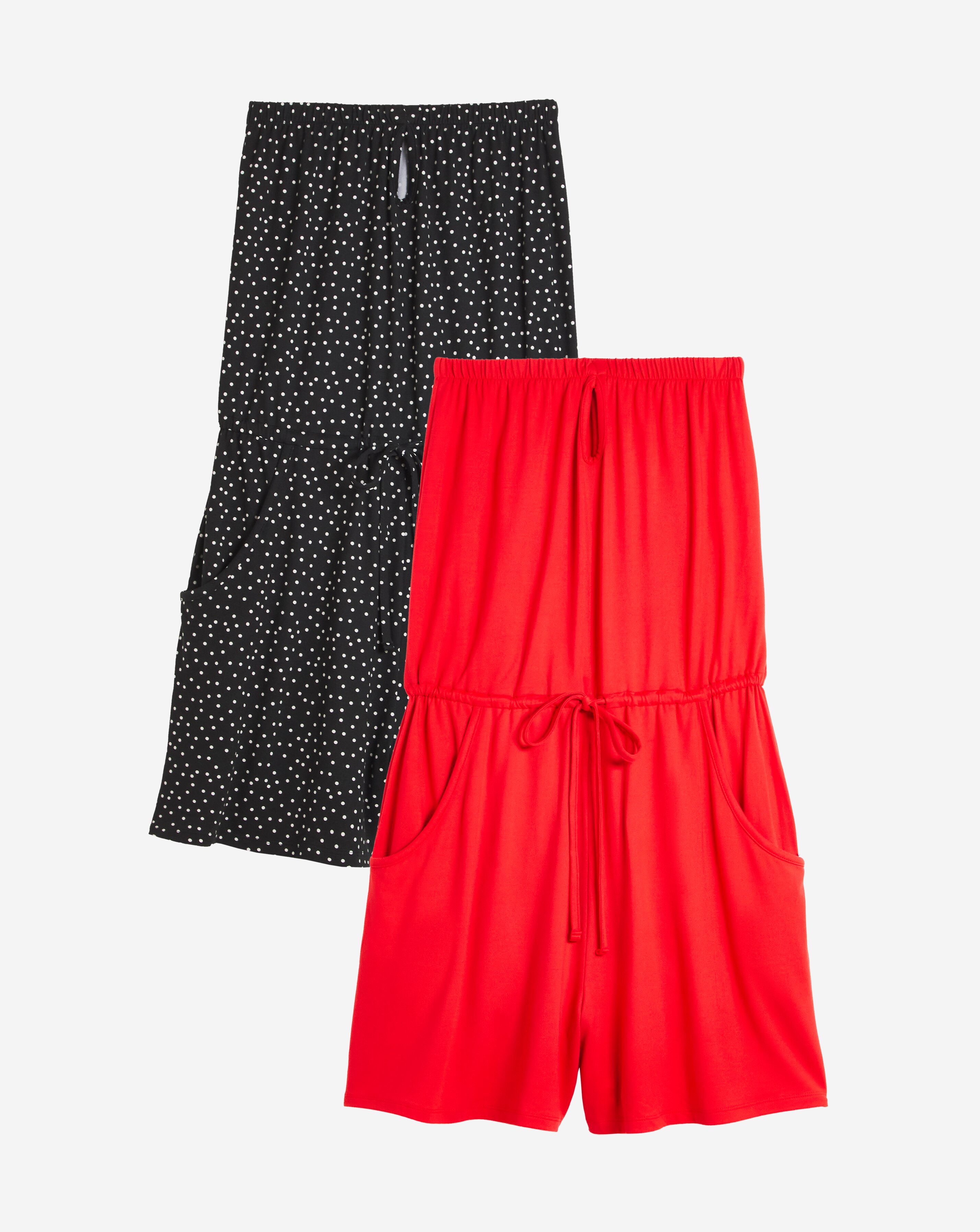 2 Pack Bandeau Playsuit