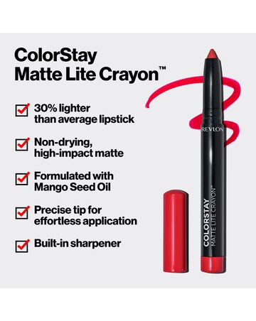 Revlon ColorStay Matte Lite Crayon Air Kiss