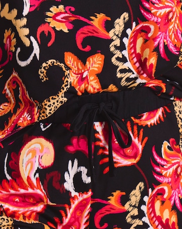 Figleaves Pyjama Short Set Leopard Print