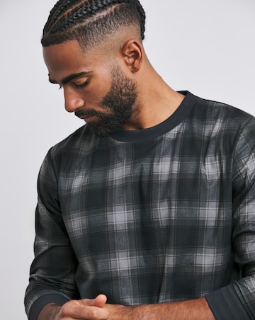 Fleece Check Lounge Set