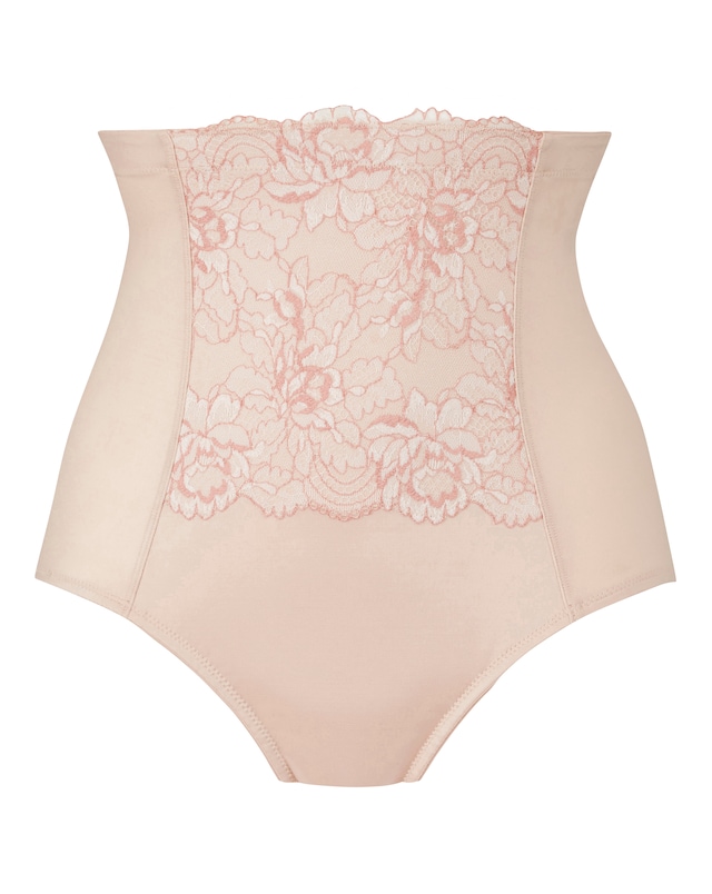 MAGISCULPT Firm Control Ella Lace Waist Nipper Knickers Blush