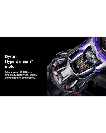 Dyson V11 Advanced Cordless Vacuum Cleaner, Nickel/Purple