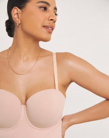 Figleaves Smoothing Padded Multiway Shaping Slip Latte