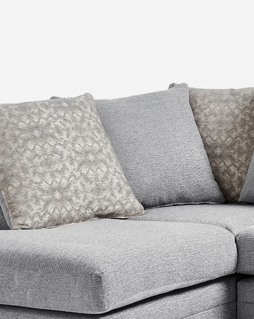 Missy Chenille Left Hand Corner Sofa