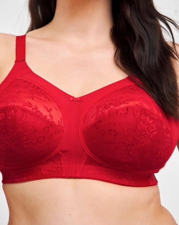 Goddess Verity Full Cup Non Wired Bra Red