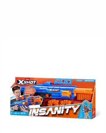 X Shot Insanity-Berzerko 8-Shot Blaster with 48 darts