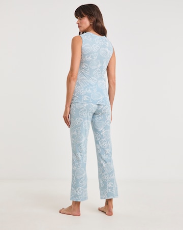 JD Williams (2 Pack) Value Pyjama Sets Shell Print