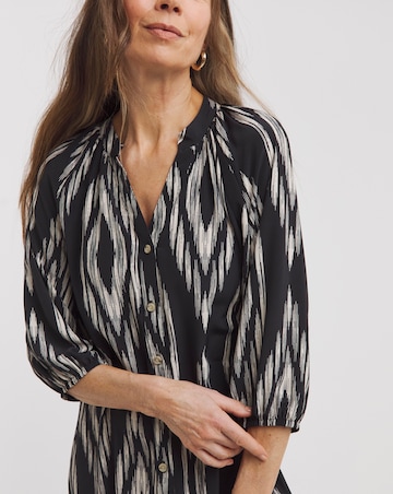 Printed Kaftan Dress