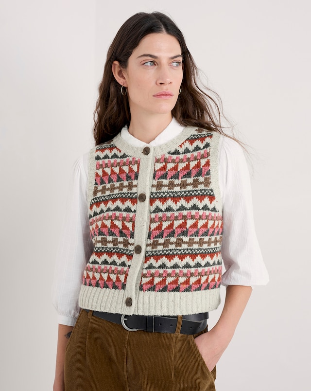 Seasalt Cornwall Dawson Pick Fairisle Merino Wool Pick