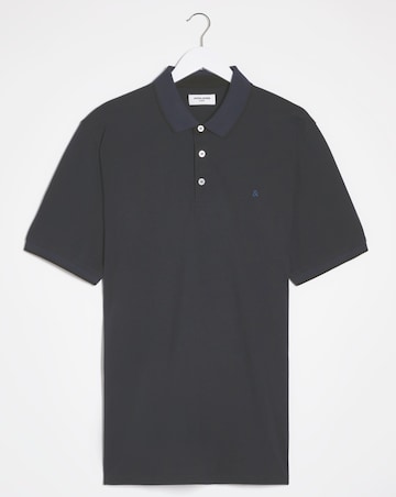 Jack & Jones Paulos Tipped Polo - Navy