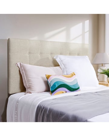 Airsprung Blyth Buttoned Fabric Headboard