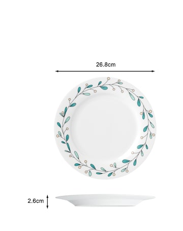 Watserside Mistletoe 12 Piece Dinner Set