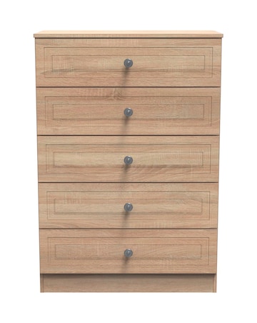 Richmond Assembled 5 Drawer Chest