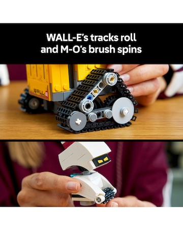 LEGO Disney and Pixar WALL-E and EVE Animated Film Fantasy Building Set 43279