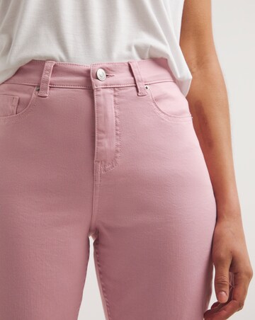 Dusky Pink 24/7 Crop Jean