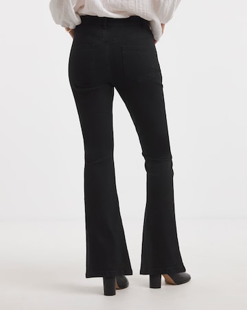 Black 24/7 Bootcut Jeans