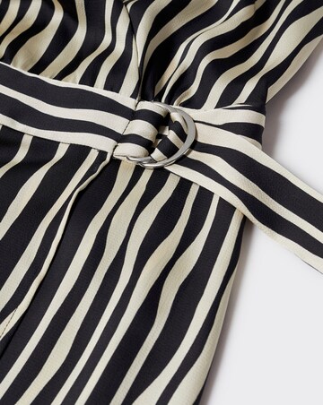 Mango Nina Striped Midi Dress