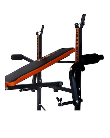 V-fit Folding Weight Training Bench