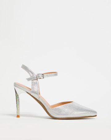 Joanna Hope Diamante Heel Occasion Shoe - Wide Fit (E)
