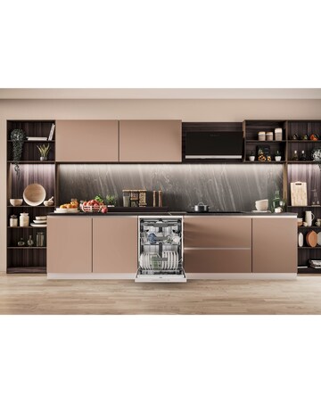 Hotpoint HD7FHP33UK Full Size Dishwasher - 14 Place Settings - White + Install