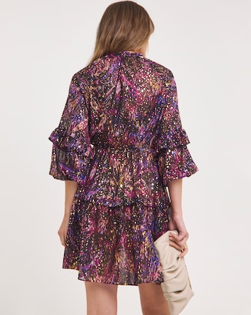 Joanna Hope Foil Print Dress