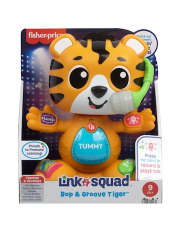 Fisher-Price Link Squad Bop & Groove Tiger