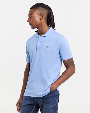Lacoste Classic Short Sleeve Pique Polo - Blue