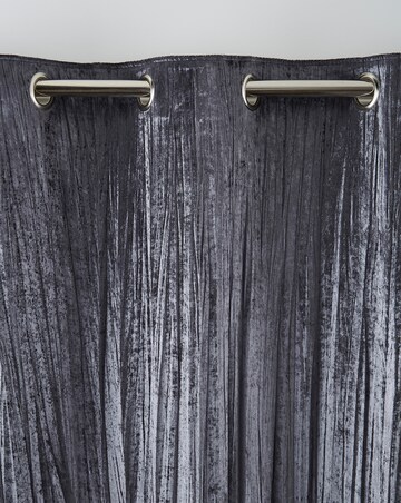 Crinkle Velvet Curtains