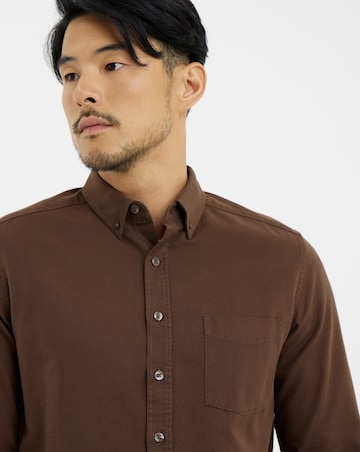 Long Sleeve Oxford Shirt Long