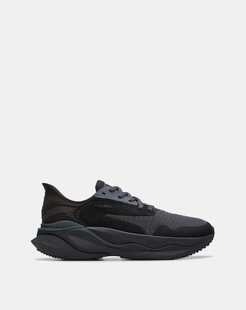 Clarks Pace Trainers - Black