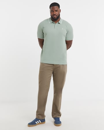 Jack & Jones Austin Polo Waffle - Green