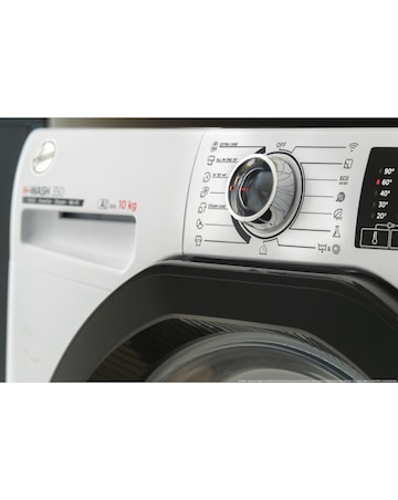 Hoover H-Wash 350 H3DPS4866TAMB-80 8+6kg Washer Dryer - White + installation