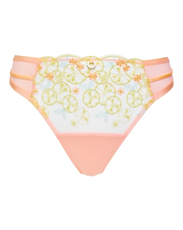 Simply Be Embroidery Thong