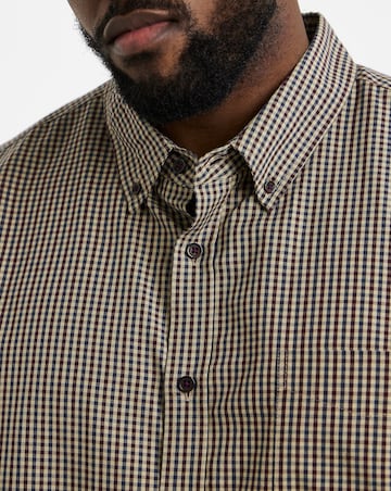 Long Sleeve Check Oxford Shirt Long