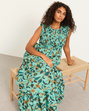 FatFace Anais Batik Maxi Dress