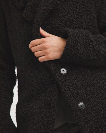 Black Teddy Fur Coat