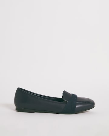 Aurora Twist Front Loafer Shoes - Wide Fit (E)