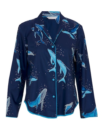 Cyberjammies Whale Pyjama Top
