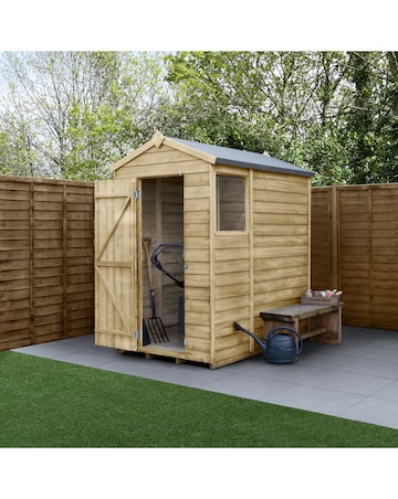 4LIFE Apex Shed 4x6 - Single Door - 1 Window (Home Delivery)