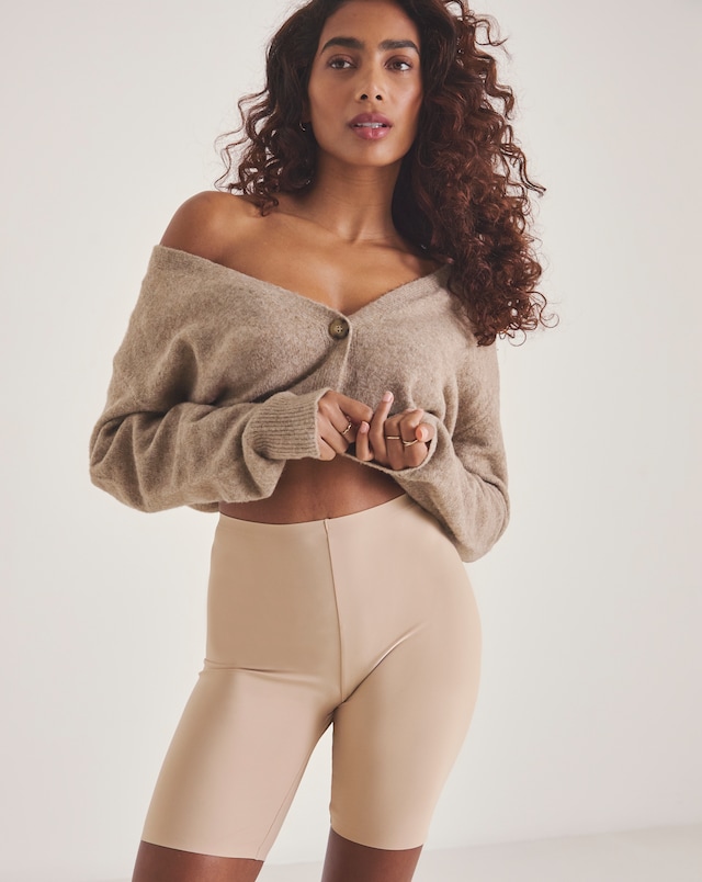Pretty Secrets No VPL Smoothing Shorts Almond
