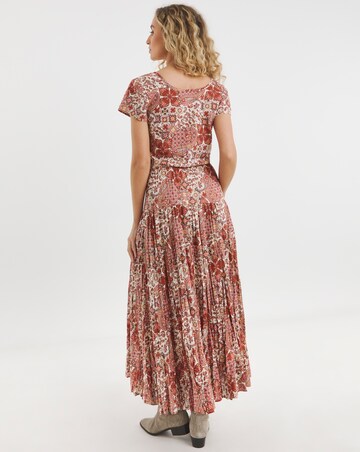 Joe Browns Tabitha Crinkle Cotton Maxi Dress