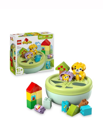 LEGO DUPLO My First Shape Sorter: Puppy House Toddler Learning Toy 10441