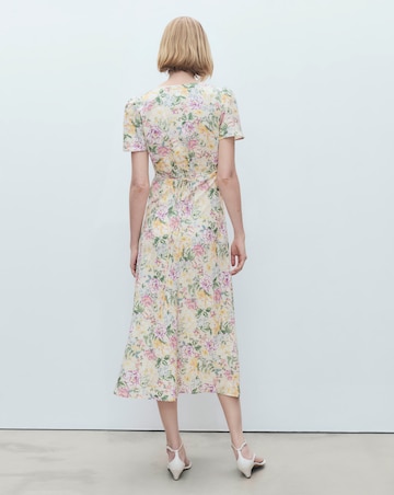 Mango Floral Midi Dress