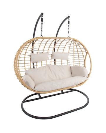 Charles Bentley Double Hanging Swing Chair