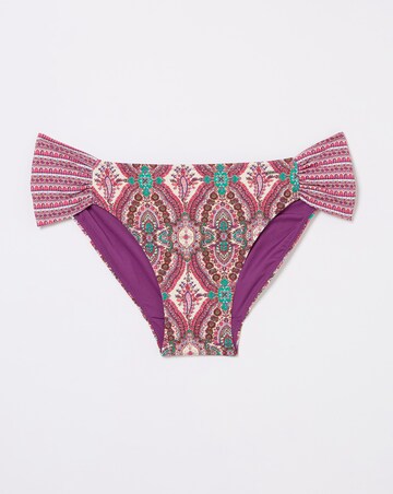 Fatface Cody Detail Paisley Bikini Bottom
