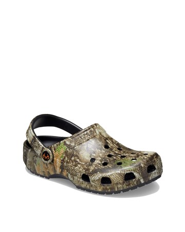 Crocs Classic Tree Camo Clog - Green