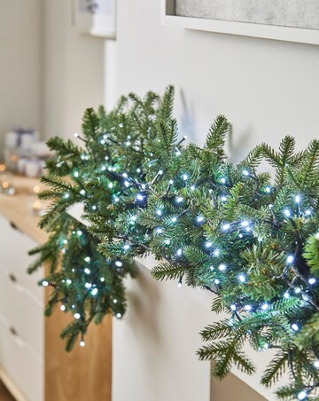 Cool White LED Christmas String Lights