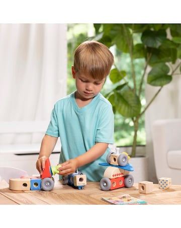 Melissa & Doug Blockables Vechiles Play Set
